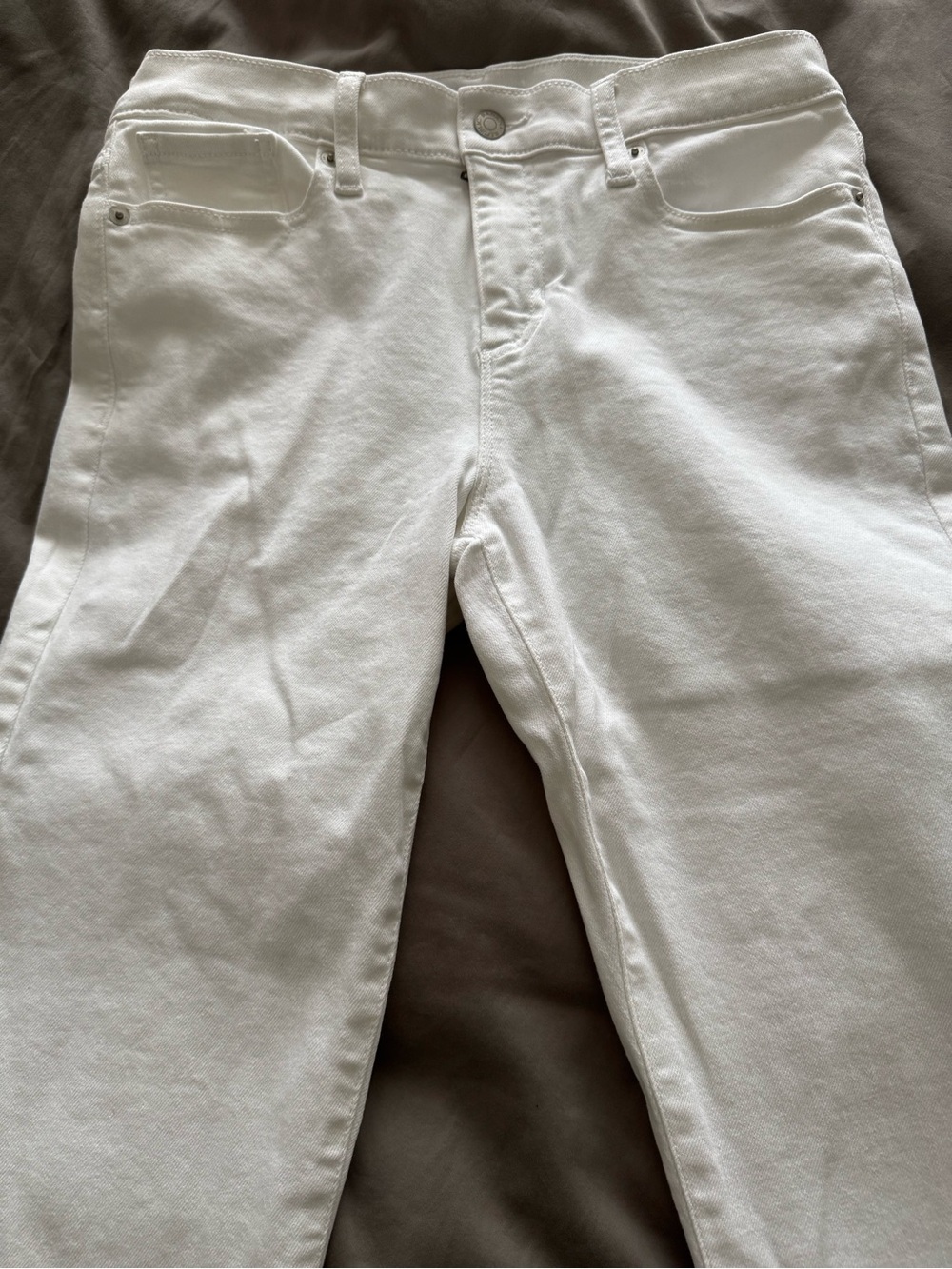 Banana Republic White Skinny Fit Jeans